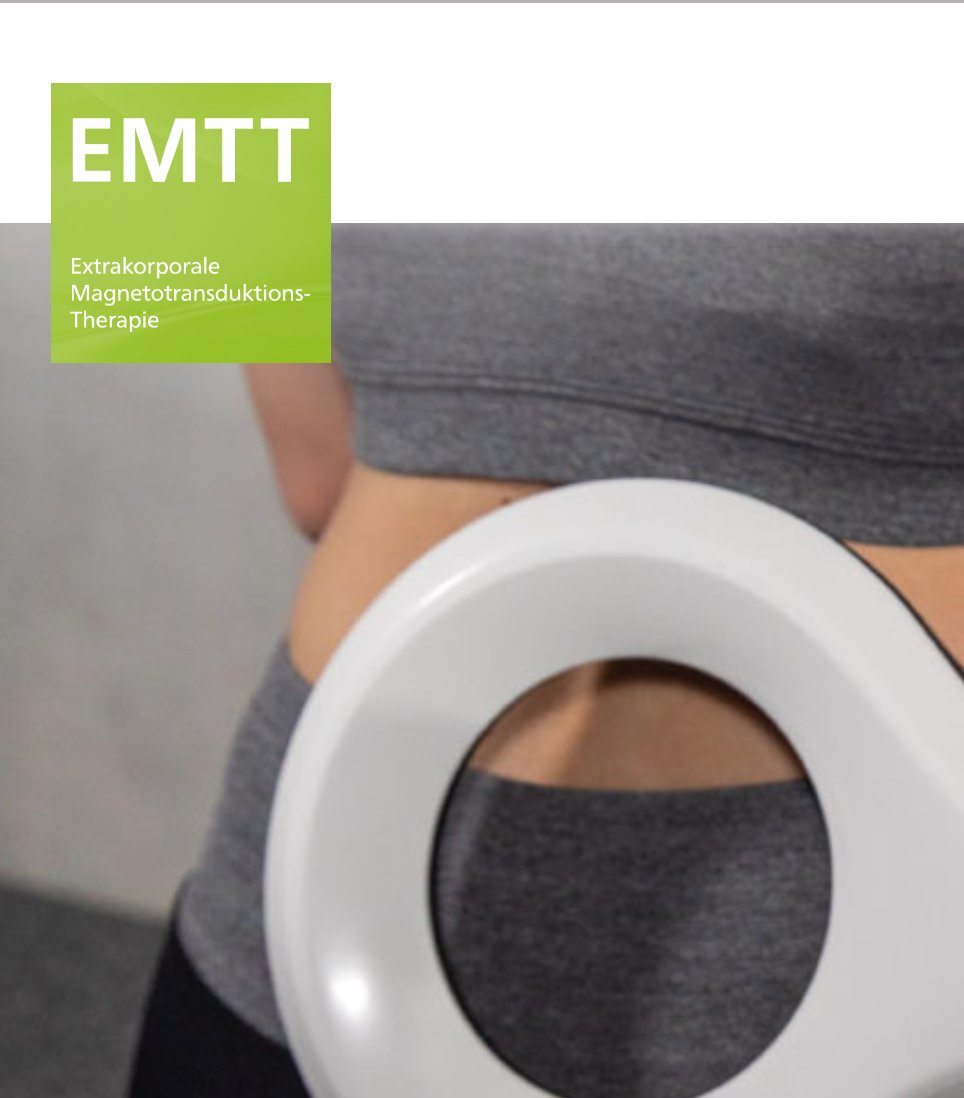 EMTT applicator in use on the back